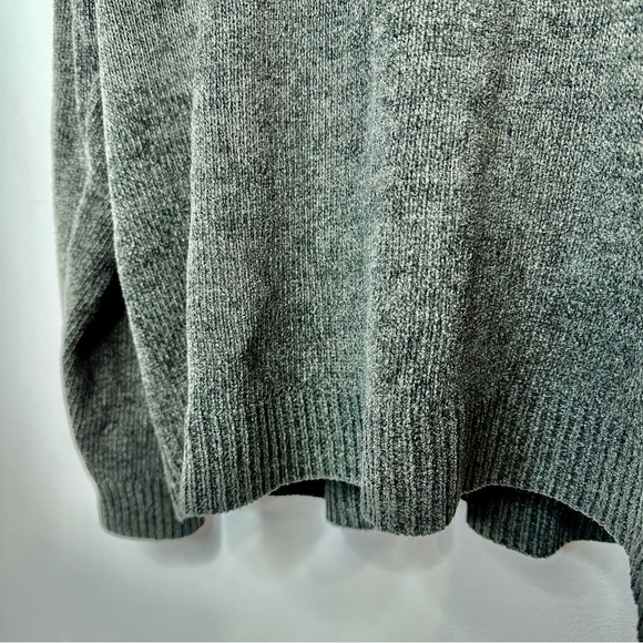 Knightsbridge Dark Grey Pullover Boyfriend Sweater Baggy Oversized Fit Large - Picture 6 of 8